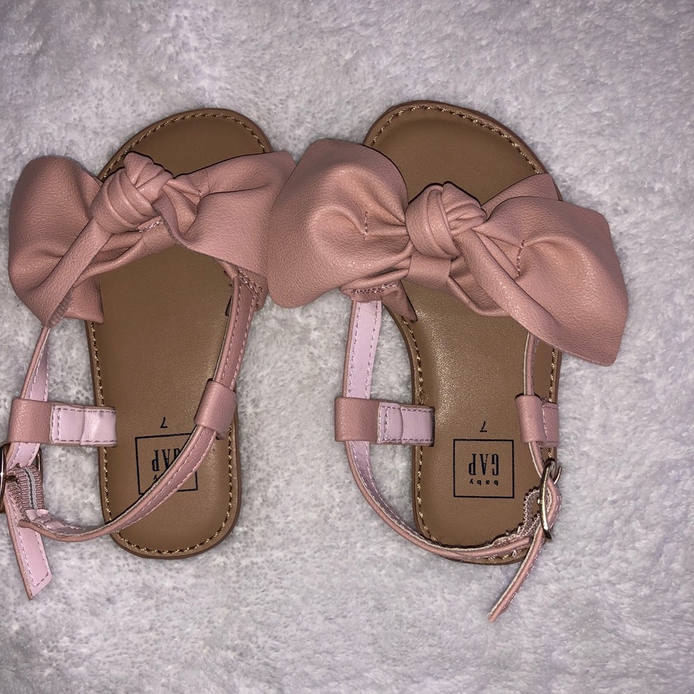 Baby Gap Bow Shoes